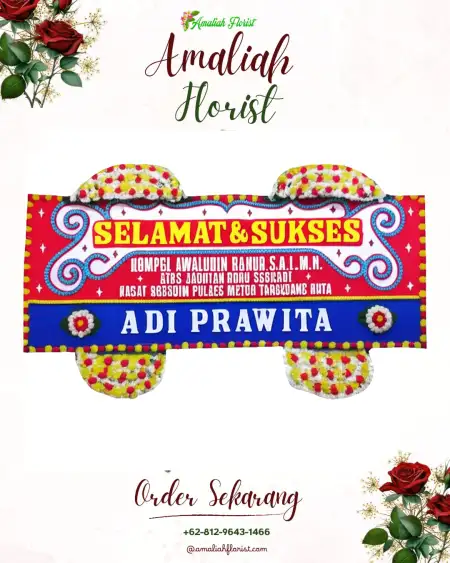 Papan Bunga Ucapan Selamat Bapuhbaru